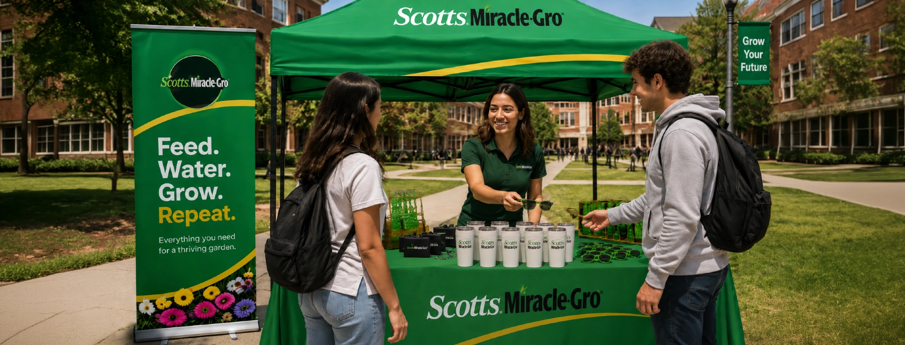 Scotts Miracle-Gro event activation kit