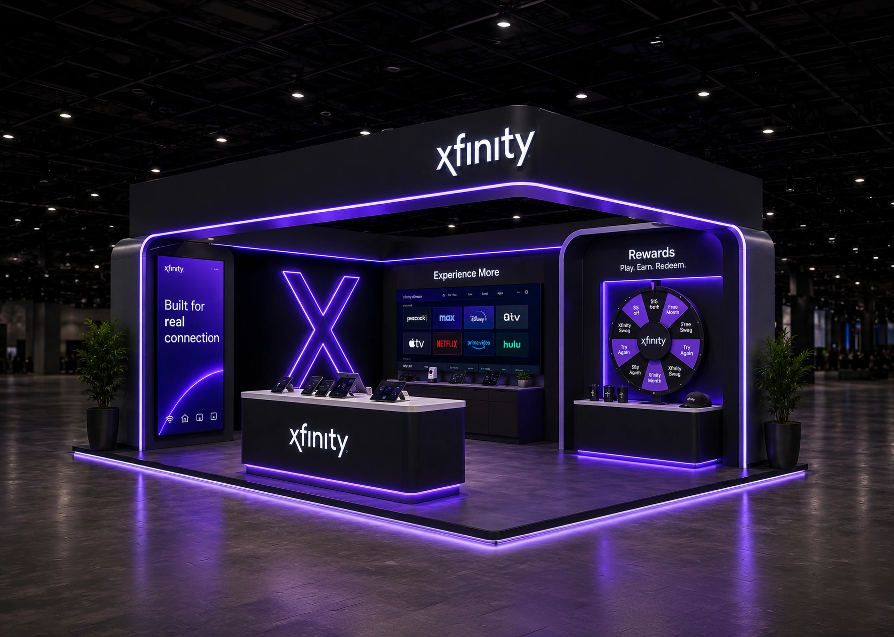 Expanded 10 by 20 Xfinity footprint