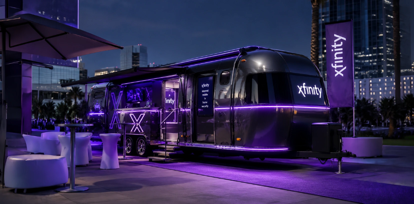 Exterior Xfinity Connection Lab mobile activation